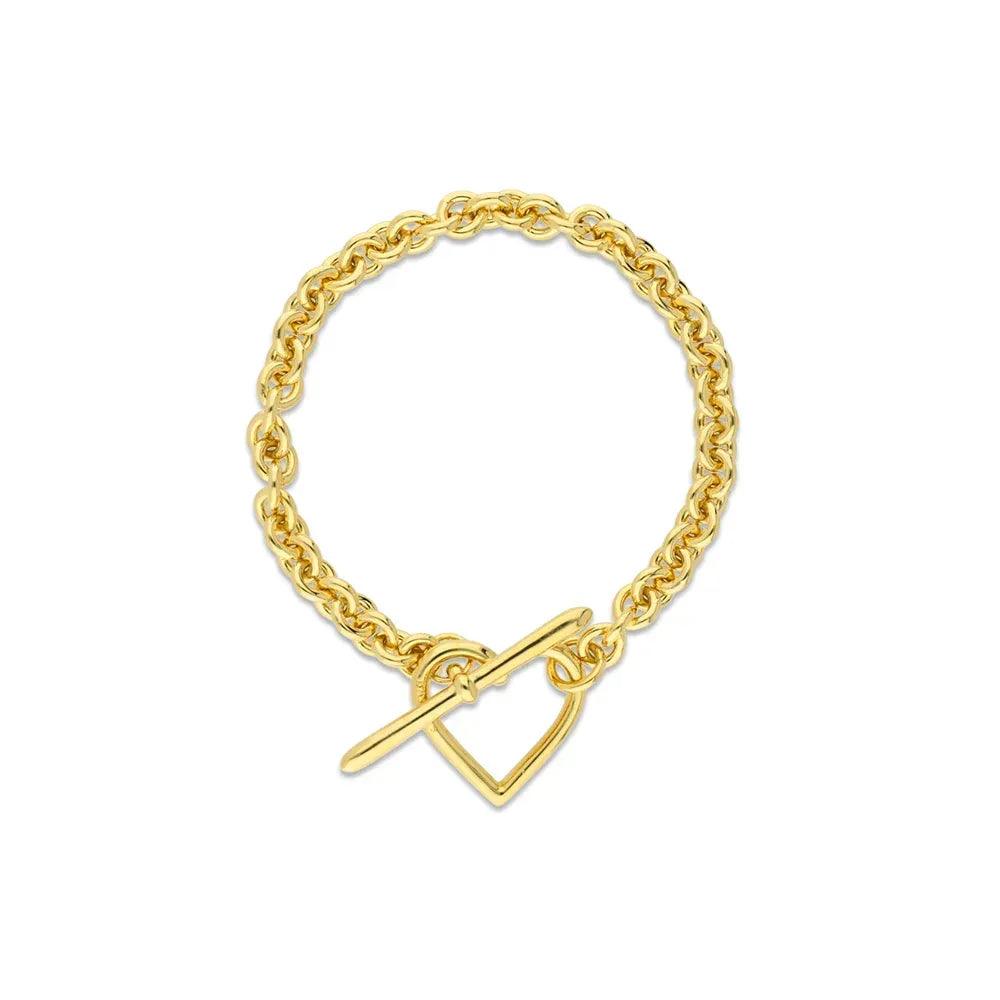 Heart Bracelet (Small Link) - BASICKS - VENTURER