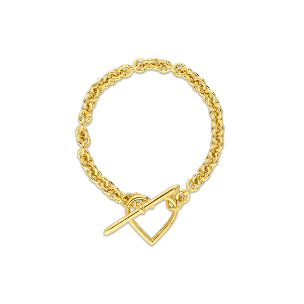 Heart Bracelet (Small Link) - BASICKS - VENTURER