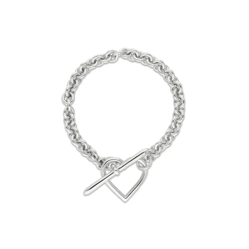 Heart Bracelet (Small Link) - BASICKS - VENTURER