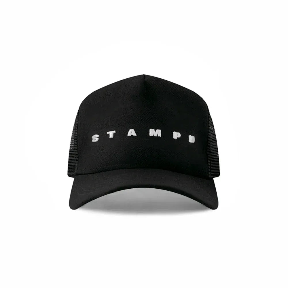 Strike Logo Trucker Hat - STAMPD - VENTURER