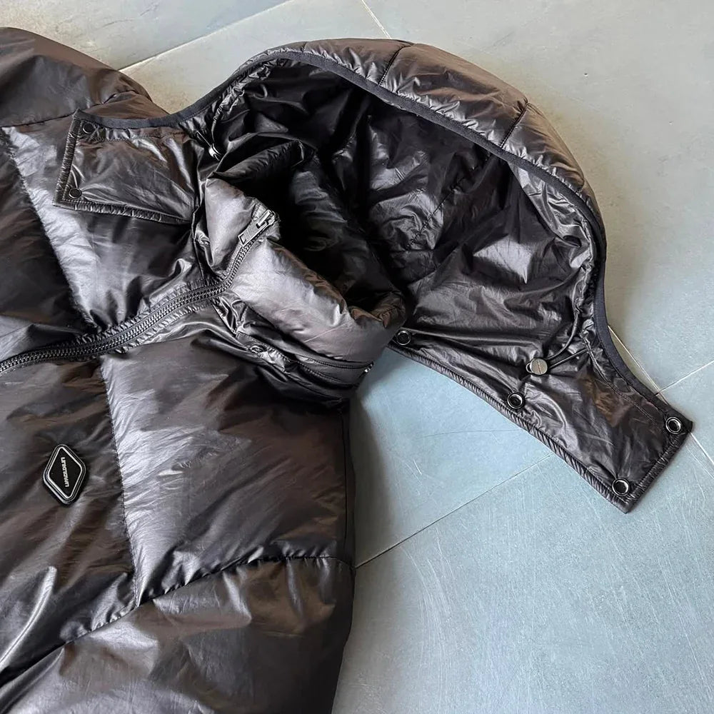 Studded Puffer Jacket - UNKNOWN LONDON - VENTURER