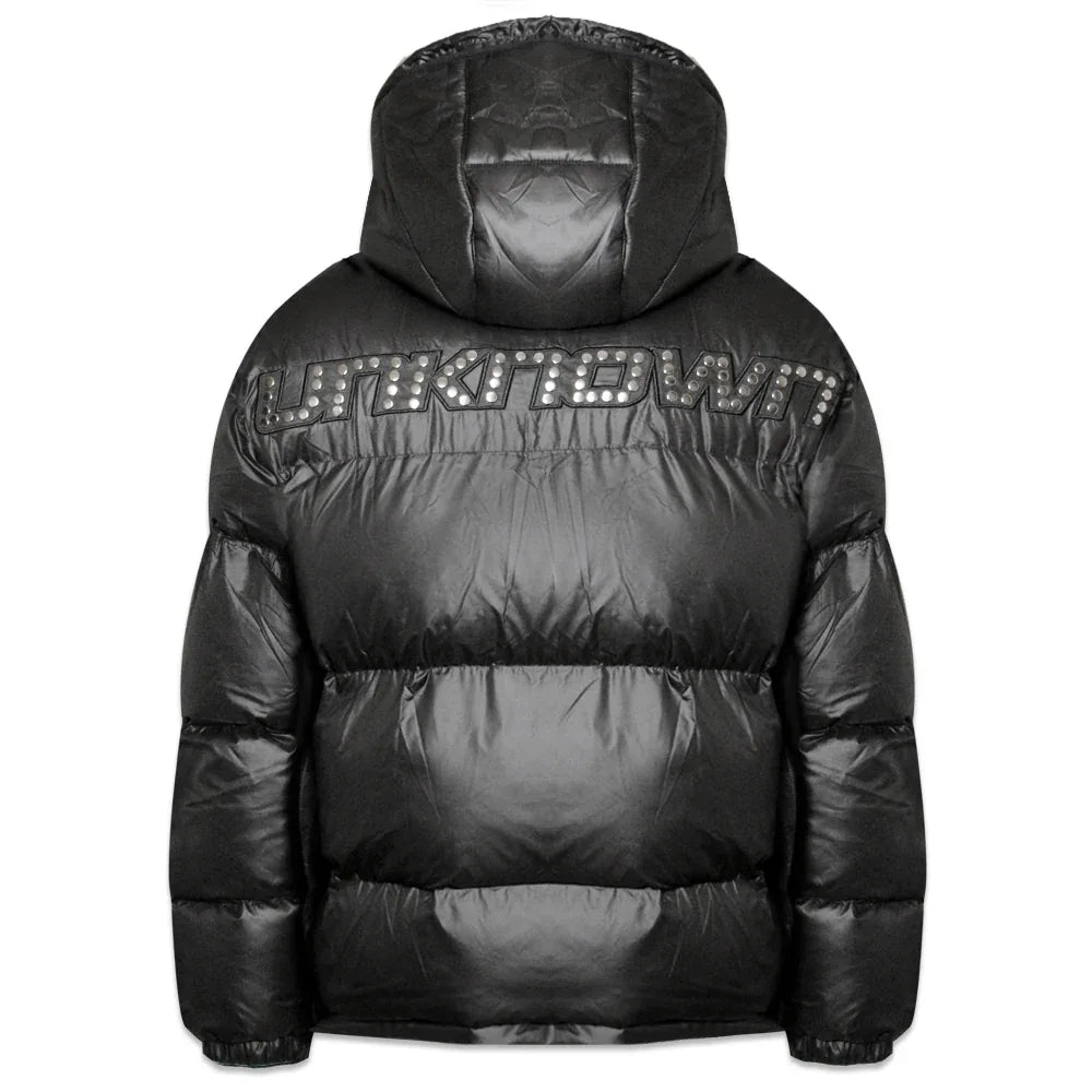 Studded Puffer Jacket - UNKNOWN LONDON - VENTURER