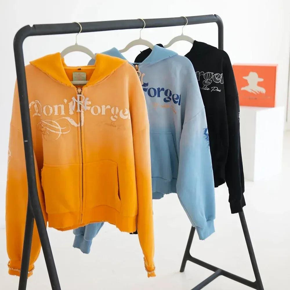 Primavera Zip-Up Hoodie - NOUBLIE PAS - VENTURER