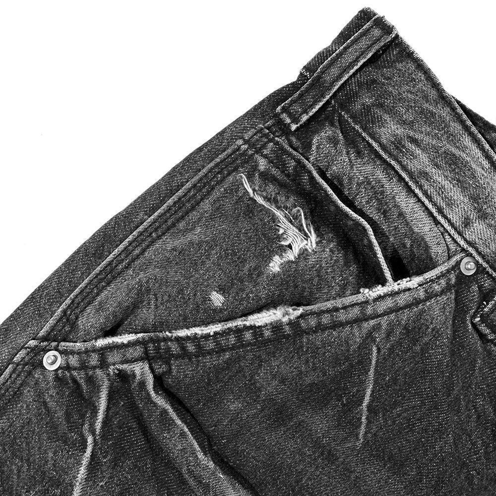 Japanese Washed Gray Wide Baggy Jeans - EMOstanceclub - VENTURER