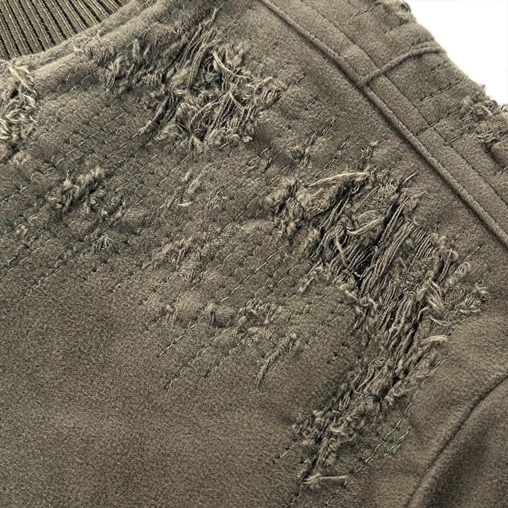 Moleskin Destroyed Bomber - EMOstanceclub - VENTURER