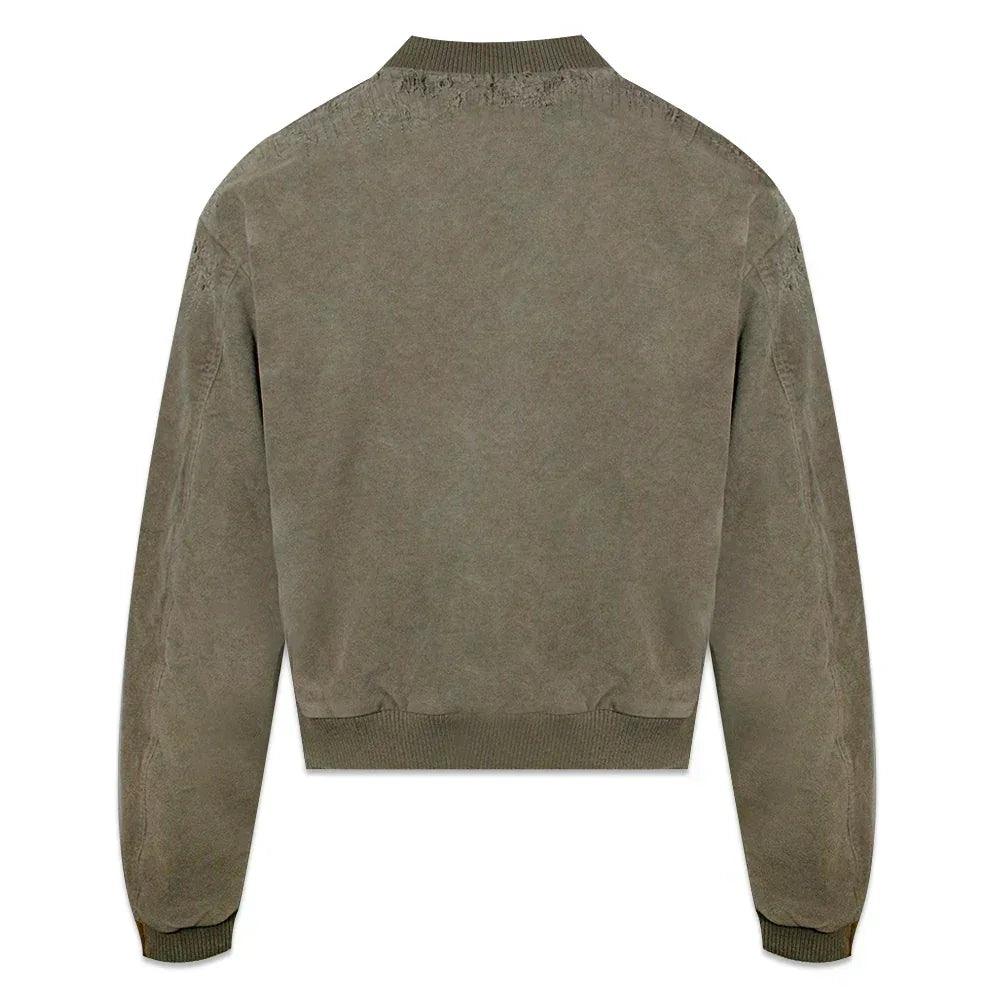 Moleskin Destroyed Bomber - EMOstanceclub - VENTURER