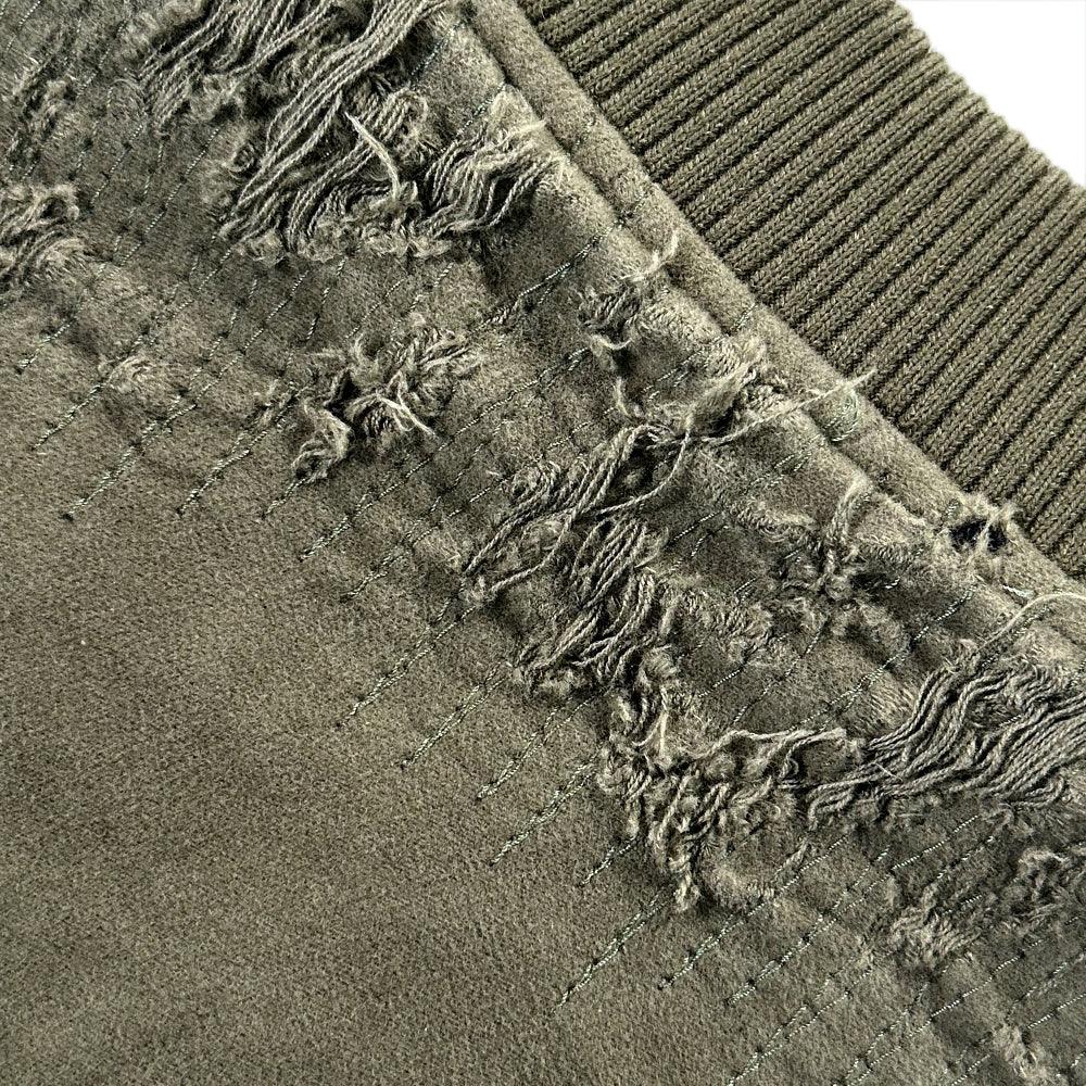 Moleskin Destroyed Bomber - EMOstanceclub - VENTURER