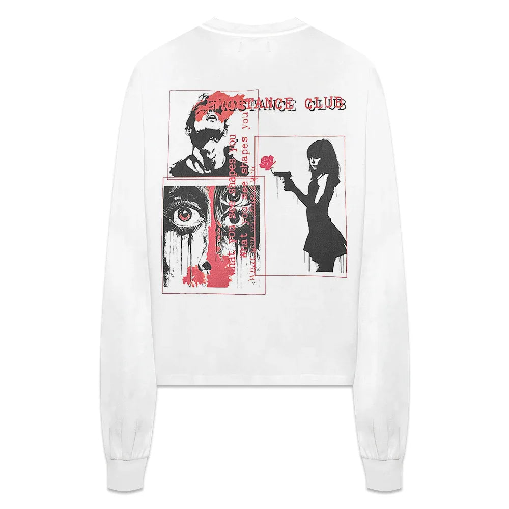 We Buy Meaning In Eyes LS Tee - EMOstanceclub - VENTURER