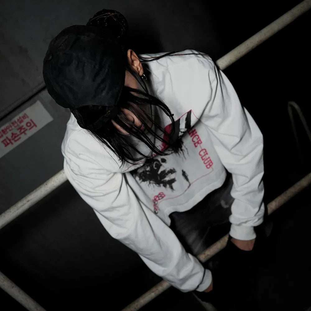 We Buy Meaning In Eyes LS Tee - EMOstanceclub - VENTURER