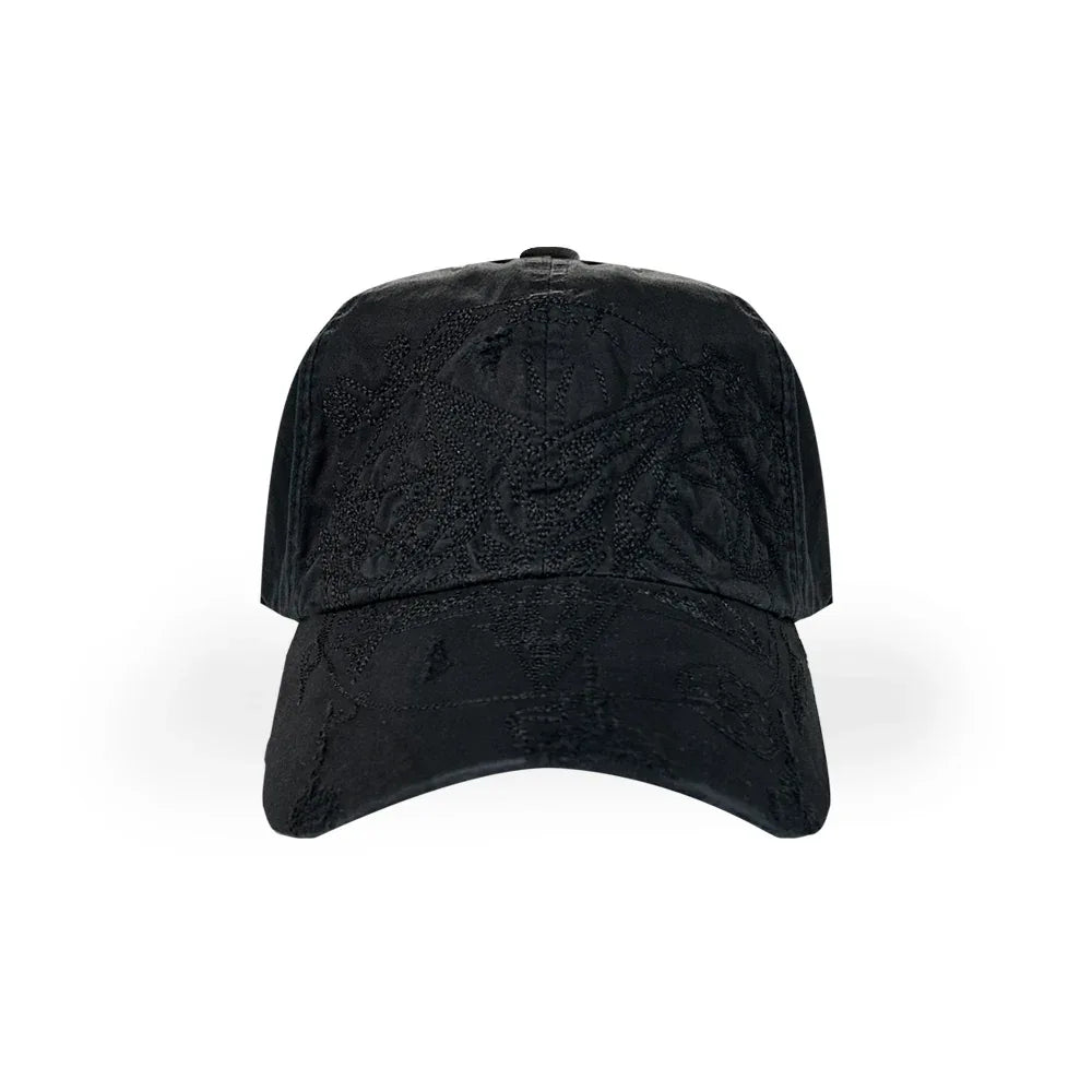 Destroyed Embroidery Cap - EMOstanceclub - VENTURER