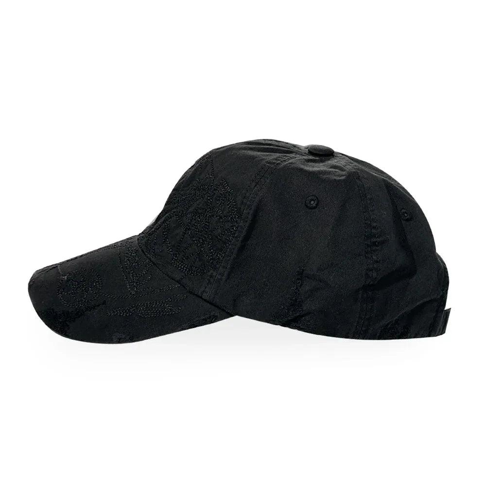 Destroyed Embroidery Cap - EMOstanceclub - VENTURER