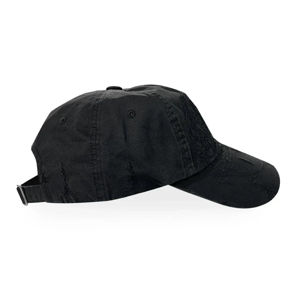 Destroyed Embroidery Cap - EMOstanceclub - VENTURER