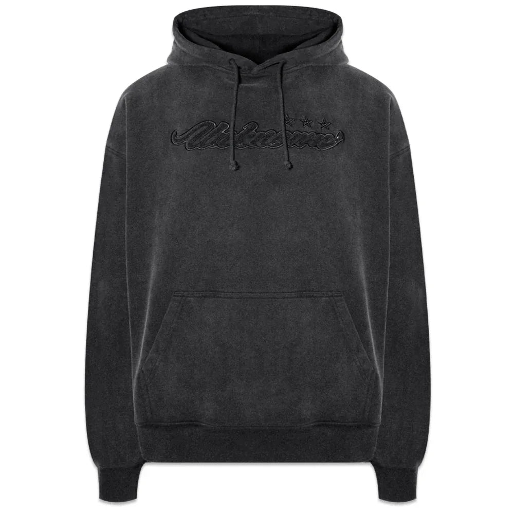 Script Logo Rhinestone Hoodie - UNKNOWN LONDON - VENTURER