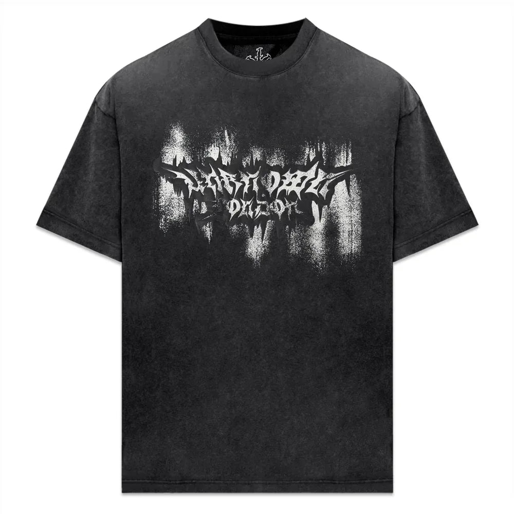 Unknown Brushed Logo Tee - UNKNOWN LONDON - VENTURER