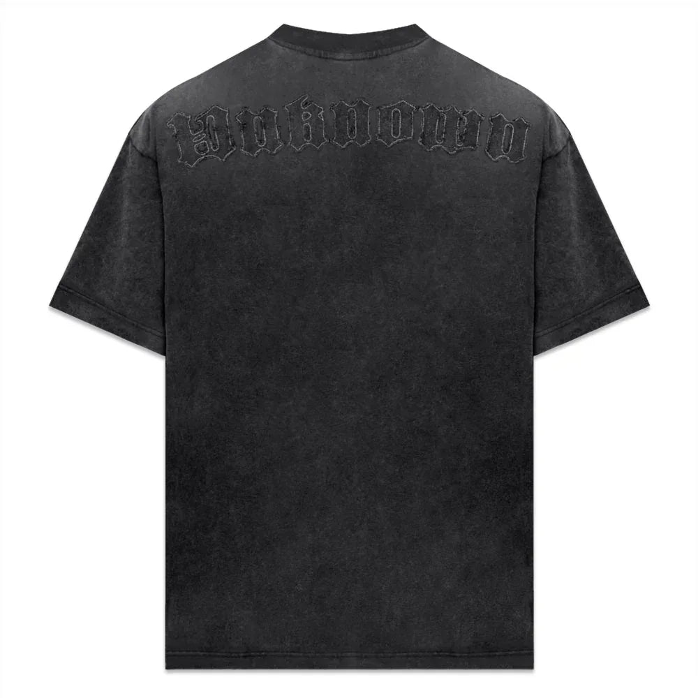 Unknown Brushed Logo Tee - UNKNOWN LONDON - VENTURER