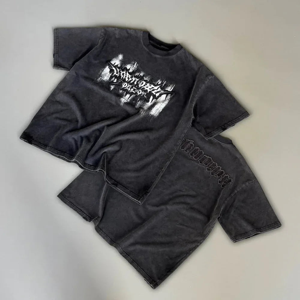 Unknown Brushed Logo Tee - UNKNOWN LONDON - VENTURER