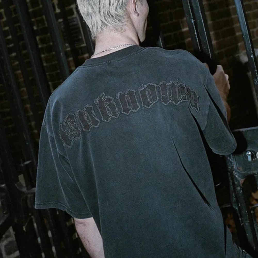 Unknown Brushed Logo Tee - UNKNOWN LONDON - VENTURER