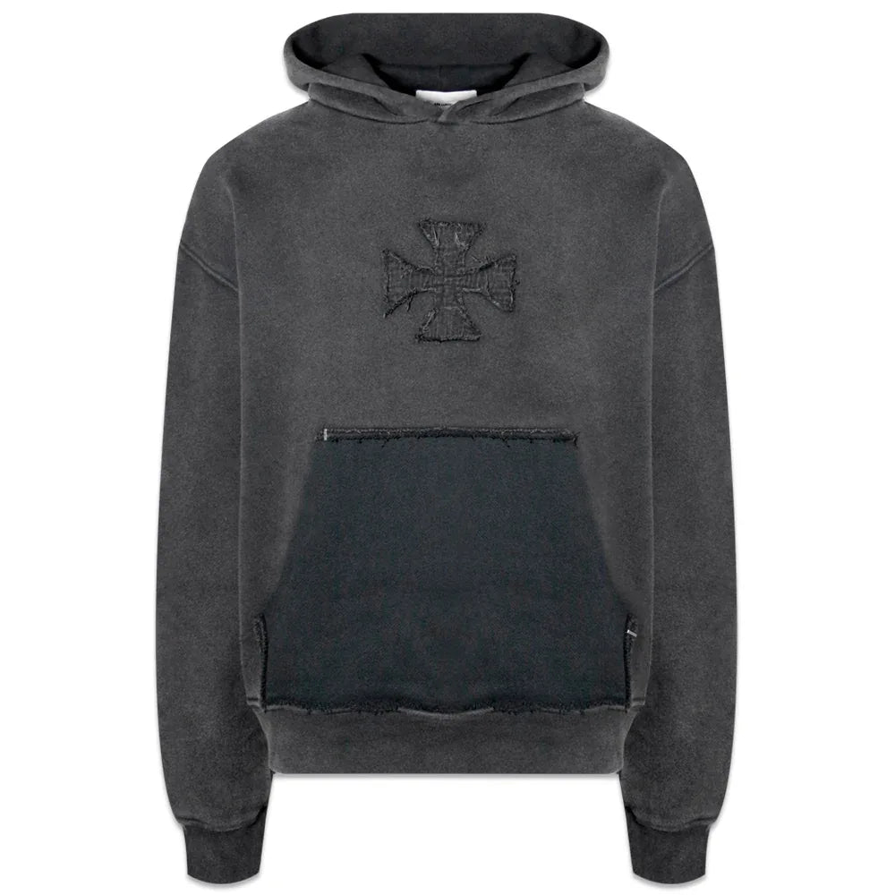 Cross Patch Vintage Hoodie - ASKYURSELF - VENTURER