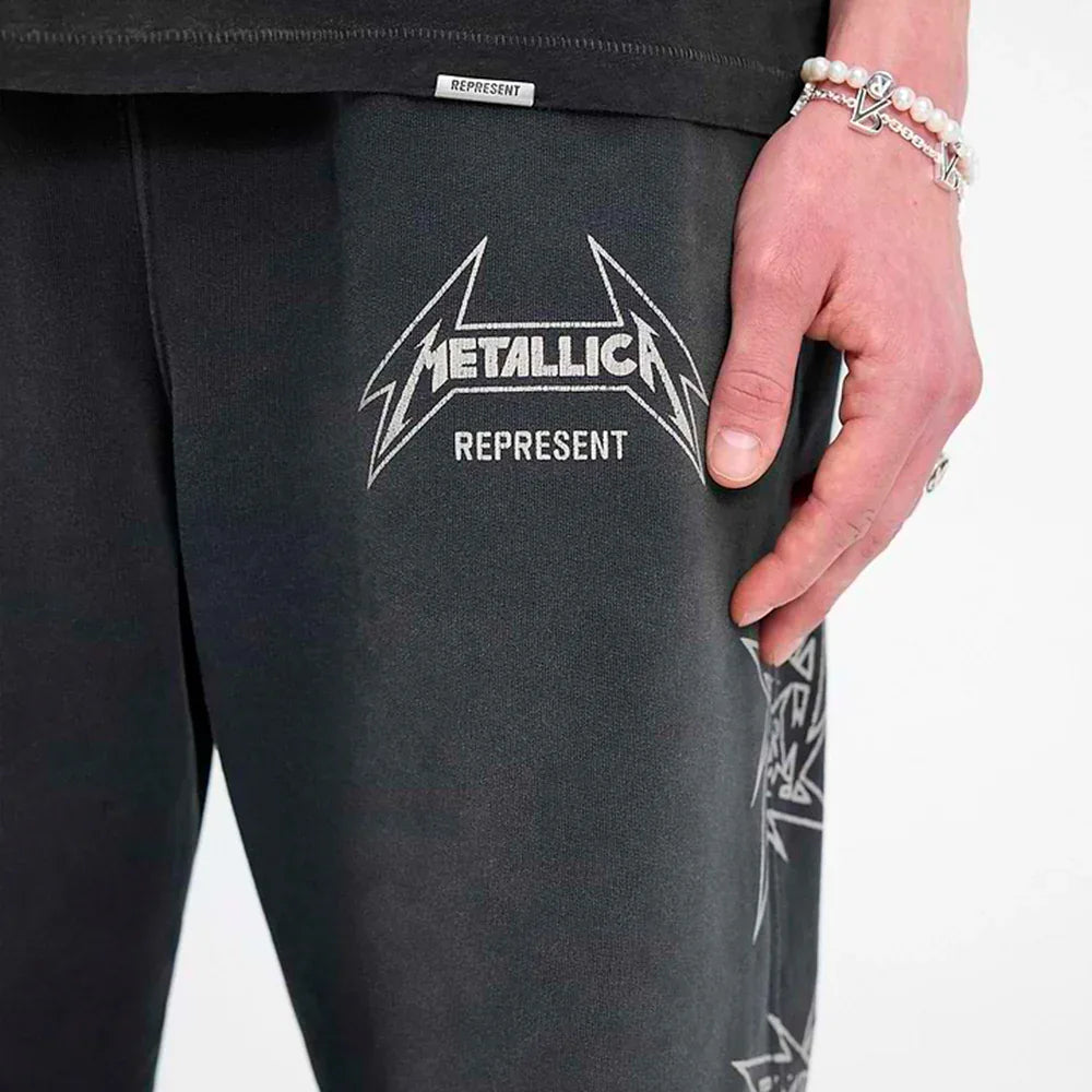 Metallica 40 Year Anniversary Sweatpants - REPRESENT - VENTURER