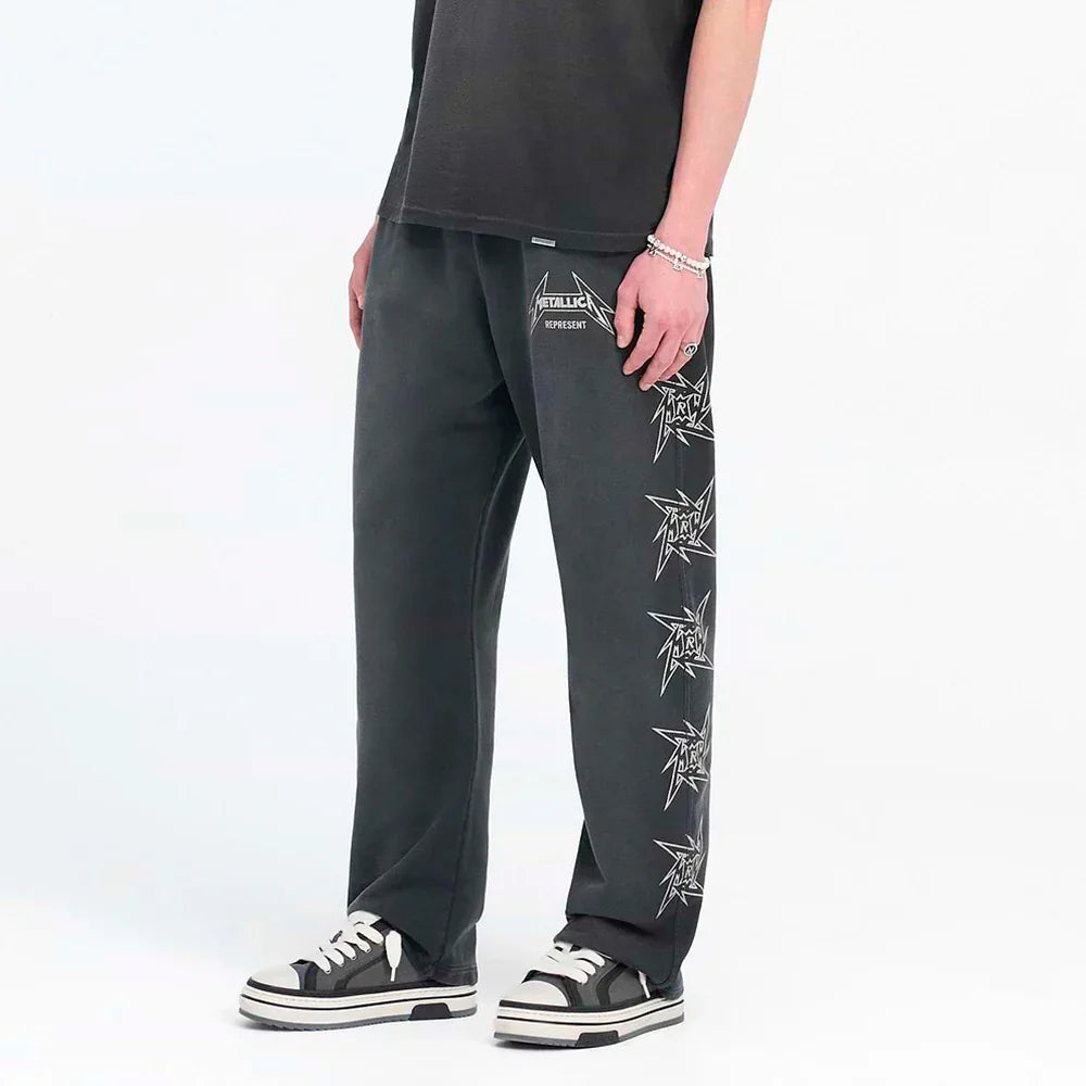Metallica 40 Year Anniversary Sweatpants - REPRESENT - VENTURER