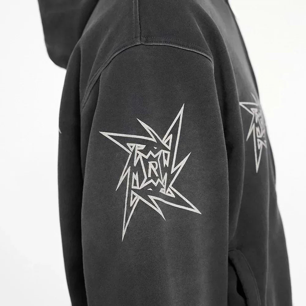 Metallica 40 Year Anniversary Zip Hoodie - REPRESENT - VENTURER