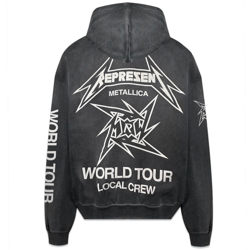 Metallica 40 Year Anniversary Zip Hoodie - REPRESENT - VENTURER