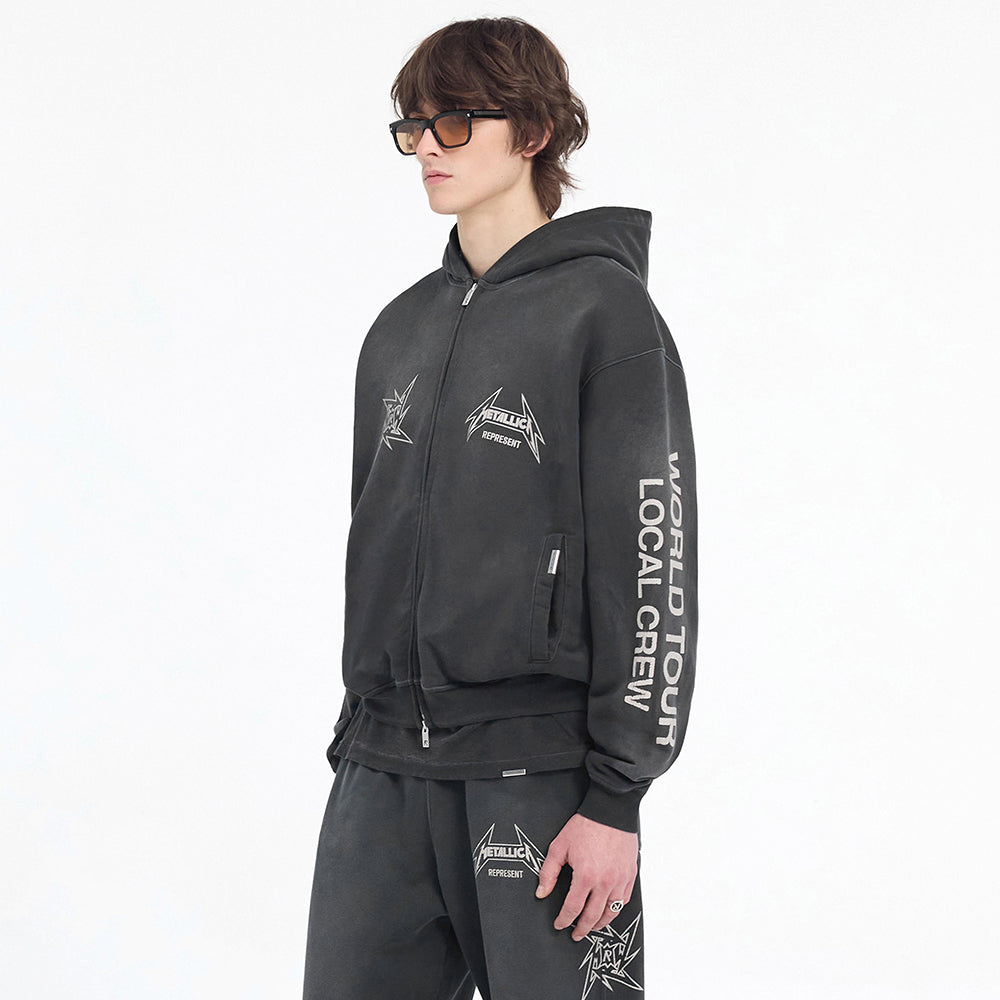 Metallica 40 Year Anniversary Zip Hoodie
