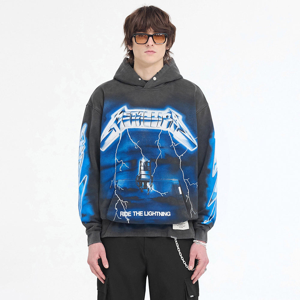 Metallica Ride The Lightning Hoodie