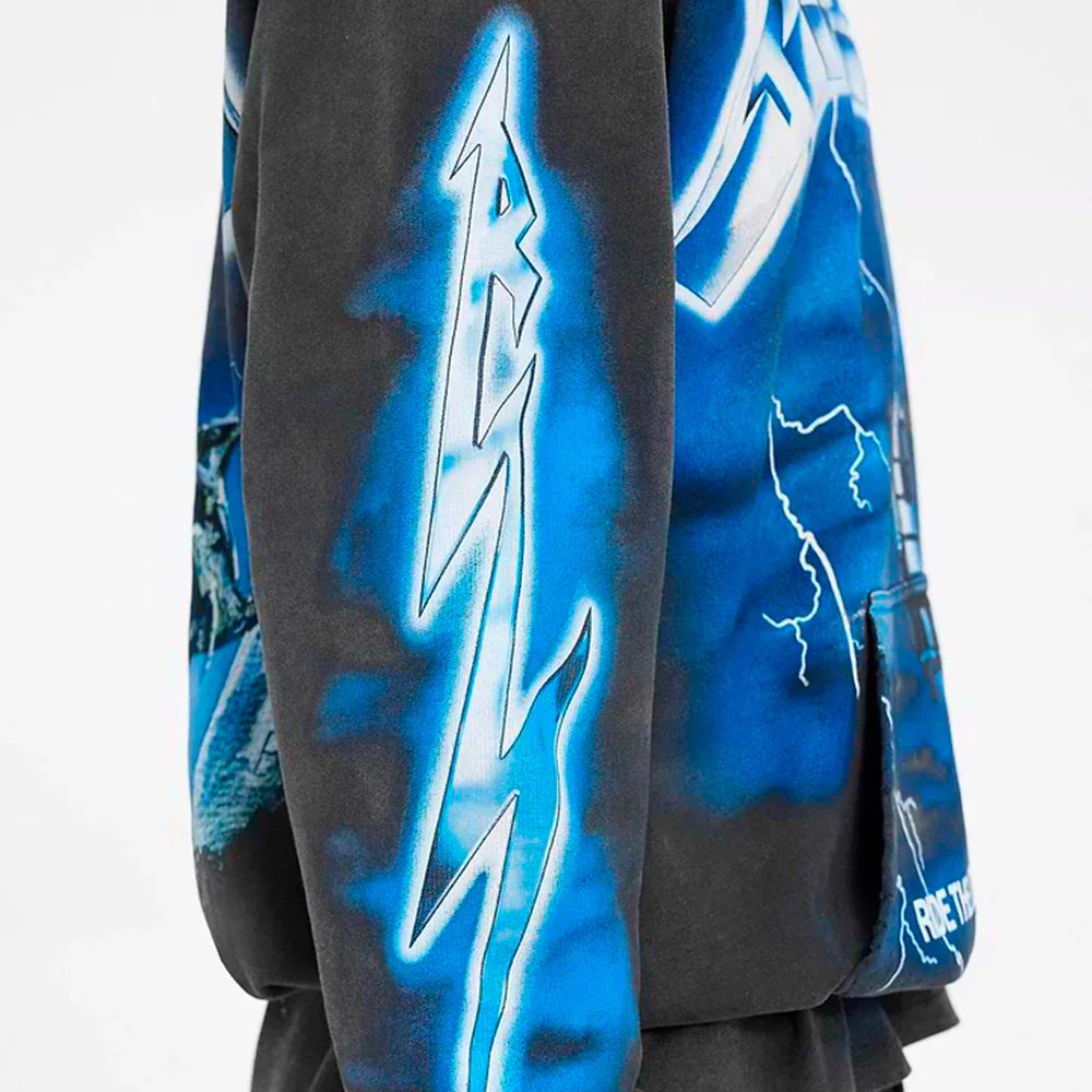 Metallica Ride The Lightning Hoodie - REPRESENT - VENTURER