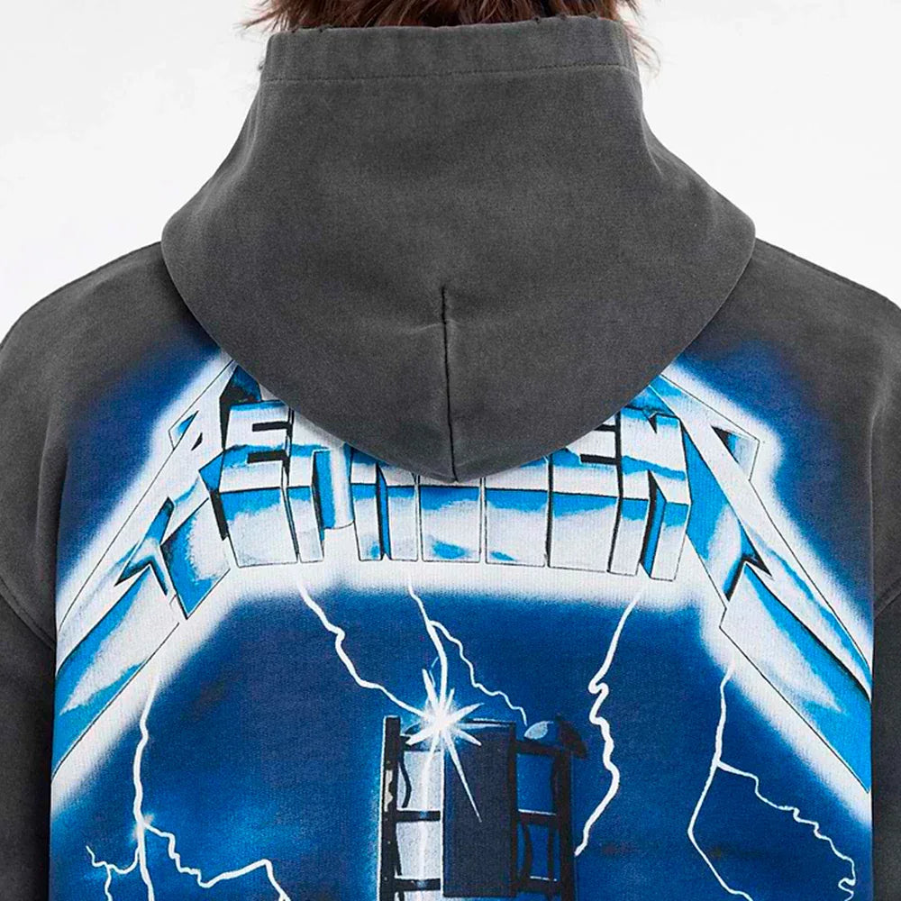 Metallica Ride The Lightning Hoodie - REPRESENT - VENTURER