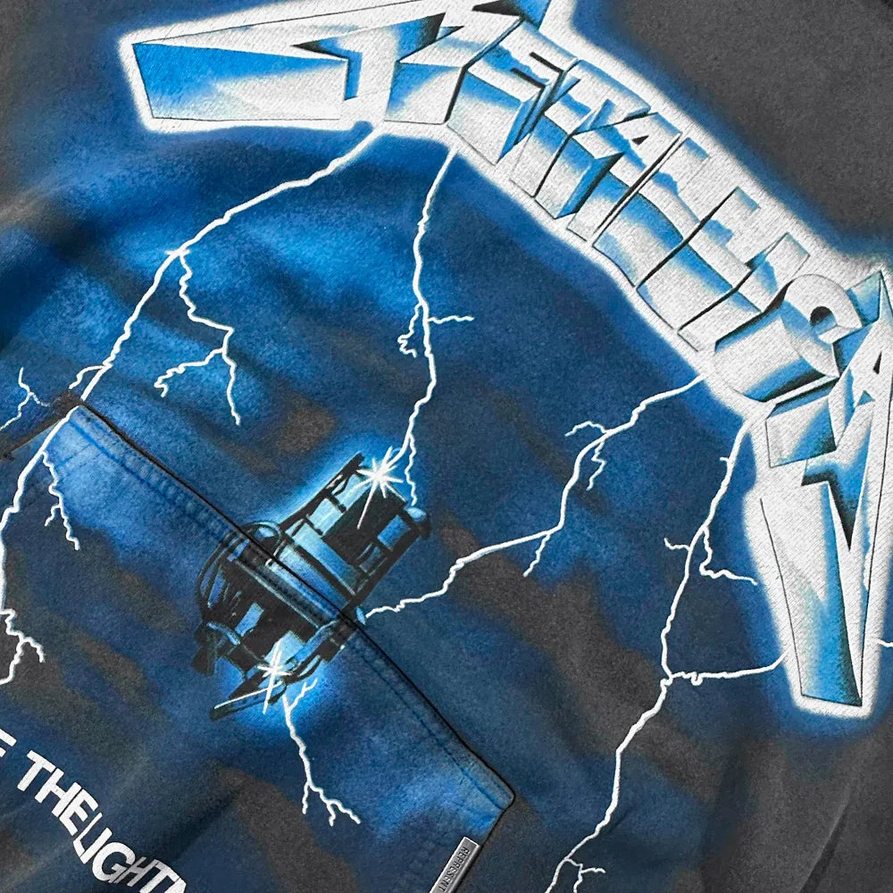 Metallica Ride The Lightning Hoodie - REPRESENT - VENTURER