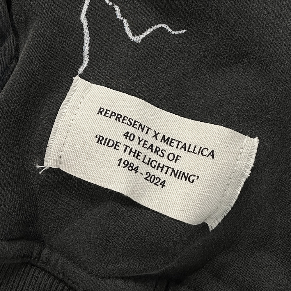 Metallica Ride The Lightning Hoodie