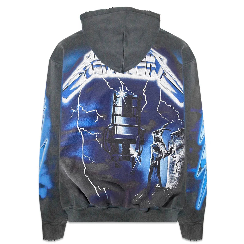 Metallica Ride The Lightning Hoodie - REPRESENT - VENTURER