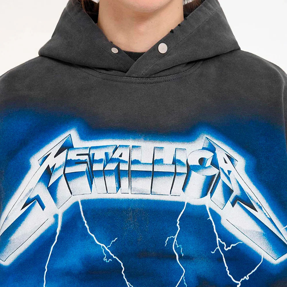 Metallica Ride The Lightning Hoodie - REPRESENT - VENTURER