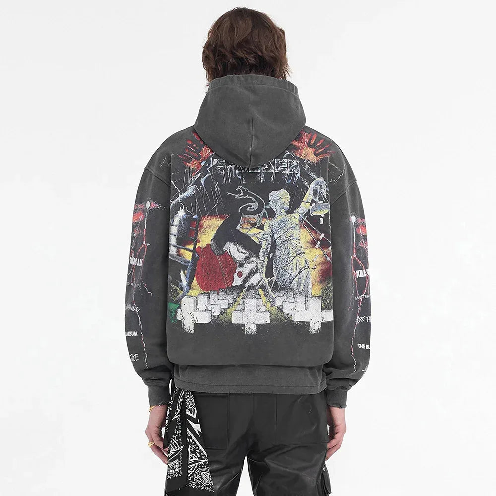 Metallica Master Of Puppets Hoodie - REPRESENT - VENTURER