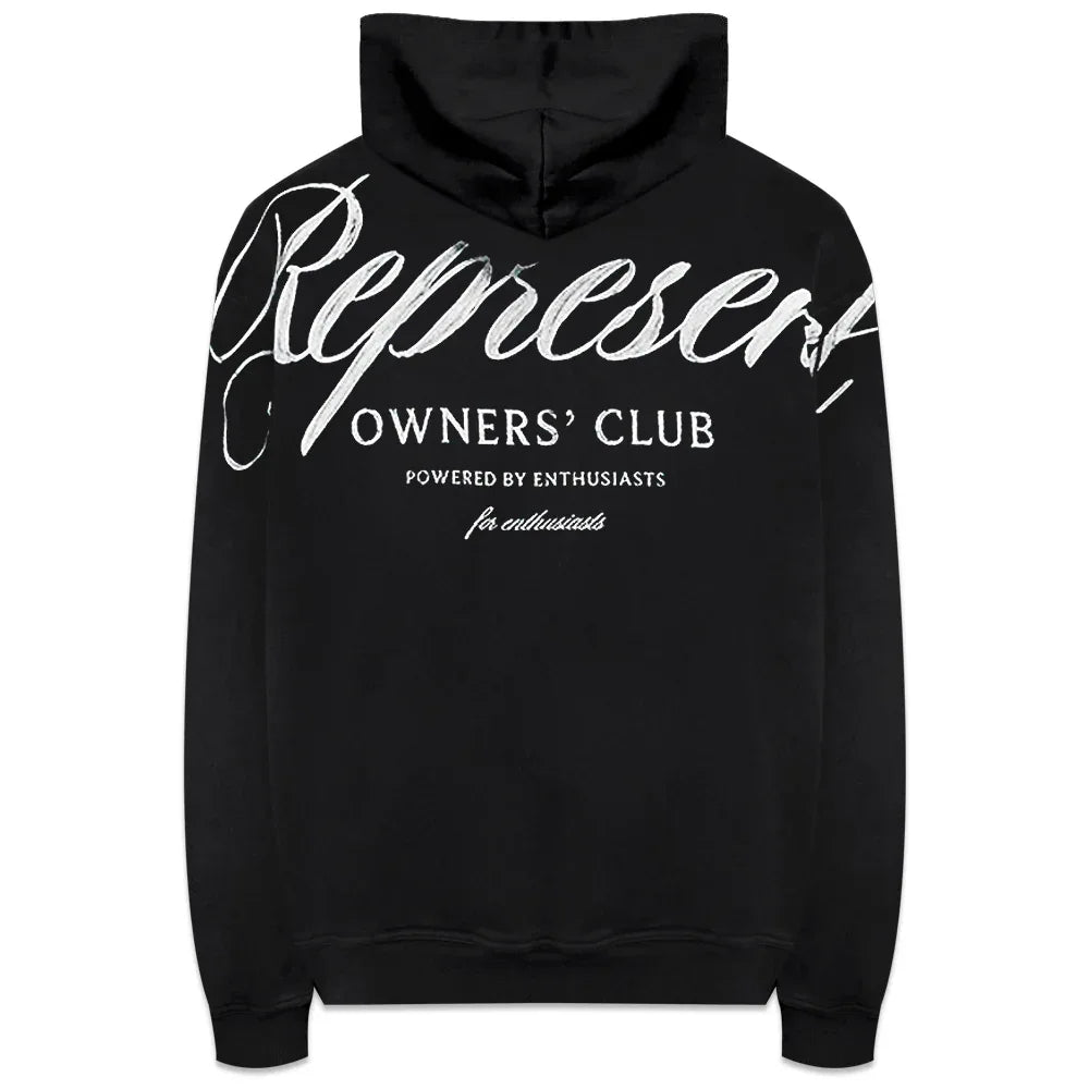 Owners Club Script Hoodie - REPRESENT - VENTURER