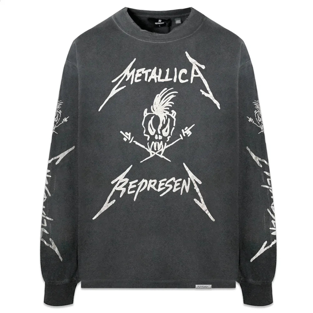 Metallica Garage Inc LS T-Shirt - REPRESENT - VENTURER