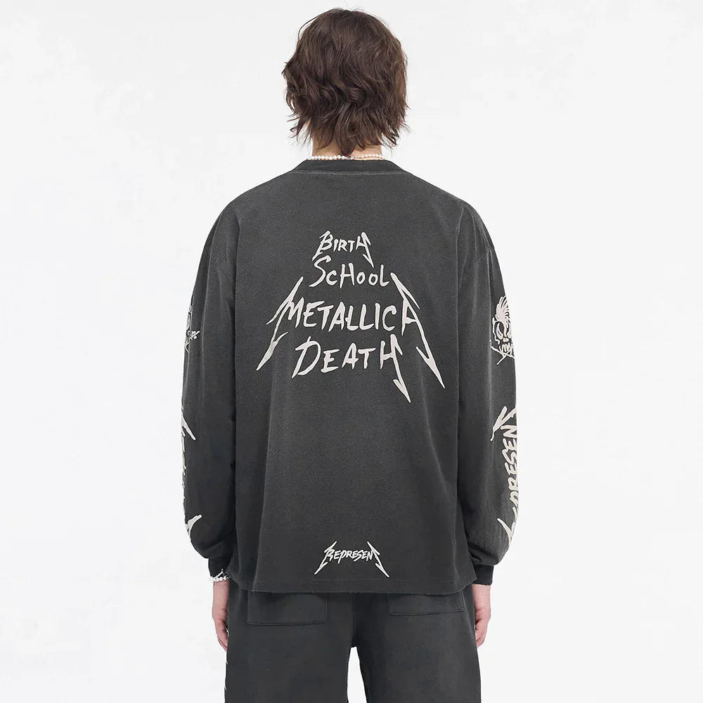 Metallica Garage Inc LS T-Shirt - REPRESENT - VENTURER