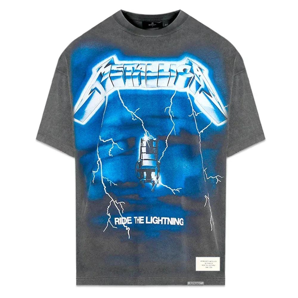 REPRESENT Product Page - Metallica Ride The Lightning T-Shirt