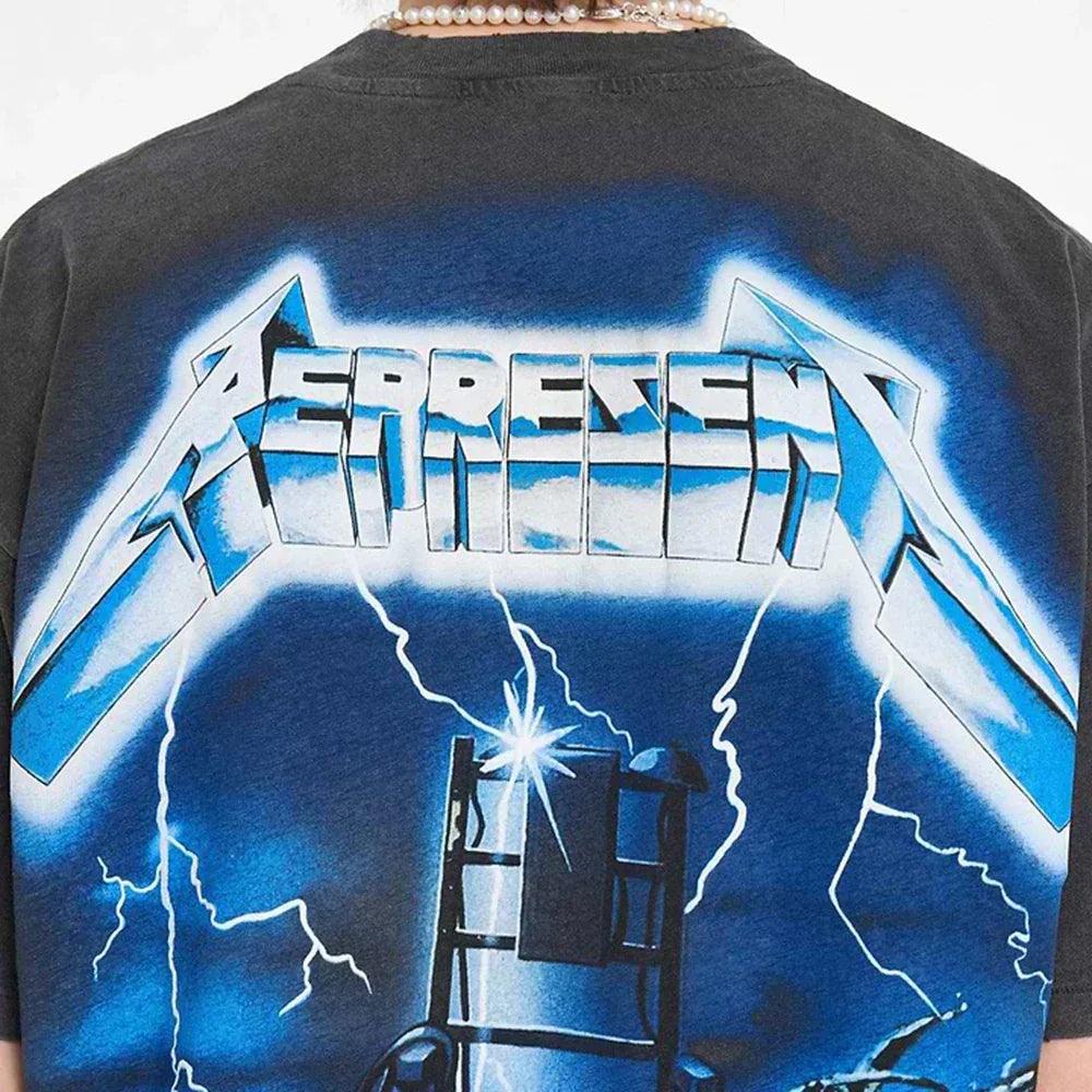 Metallica Ride The Lightning T-Shirt - REPRESENT - VENTURER