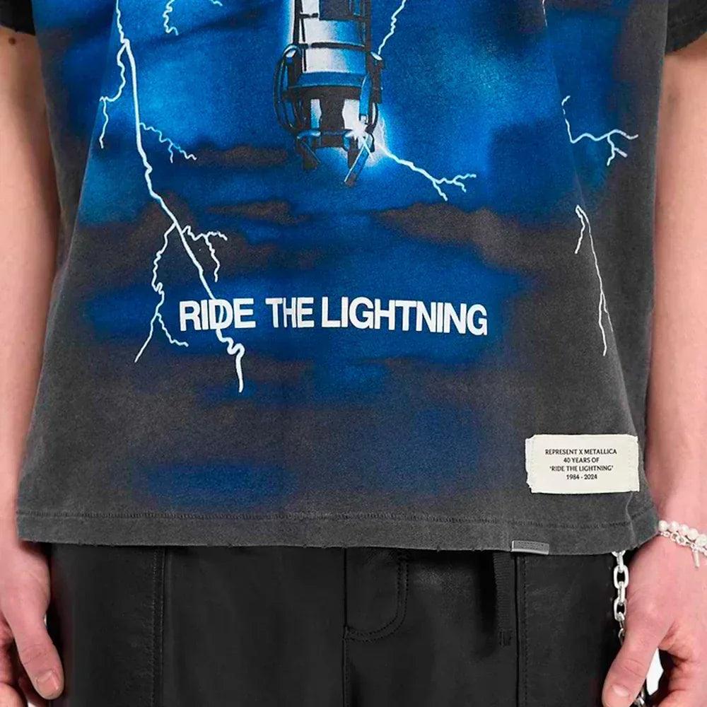 Metallica Ride The Lightning T-Shirt - REPRESENT - VENTURER