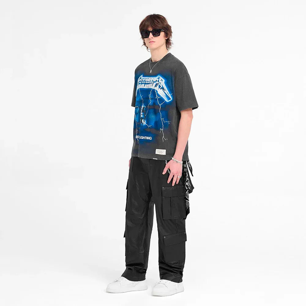 Metallica Ride The Lightning T-Shirt - REPRESENT - VENTURER