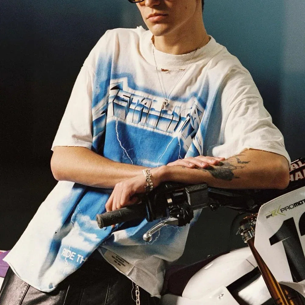 Metallica Ride The Lightning T-Shirt - REPRESENT - VENTURER