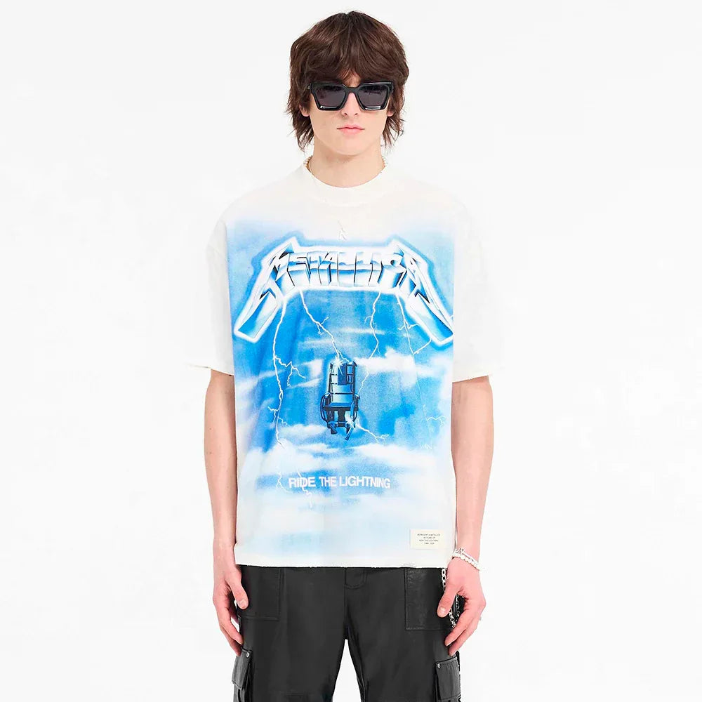 Metallica Ride The Lightning T-Shirt - REPRESENT - VENTURER