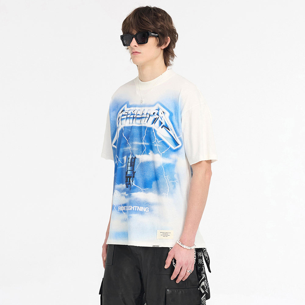 Metallica Ride The Lightning T-Shirt - REPRESENT - VENTURER