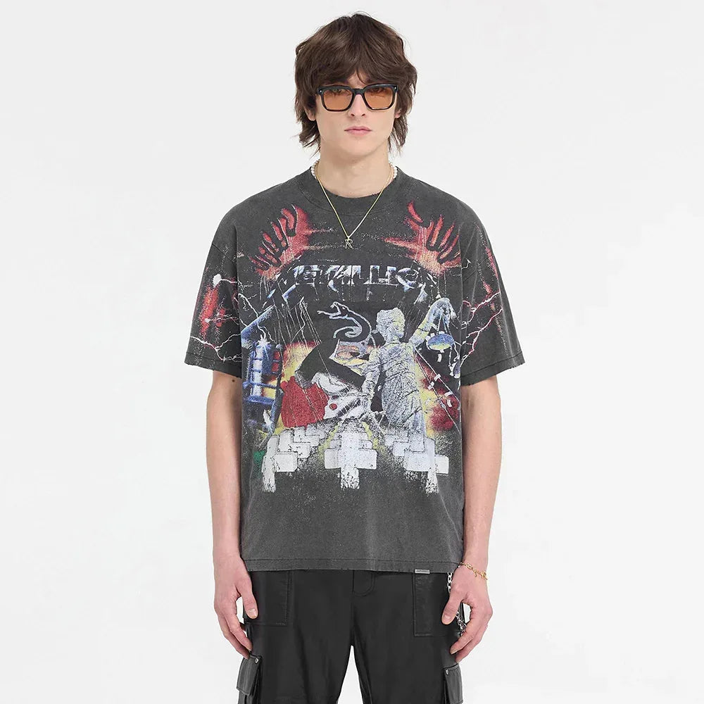 Metallica Master Of Puppetes T-Shirt - REPRESENT - VENTURER