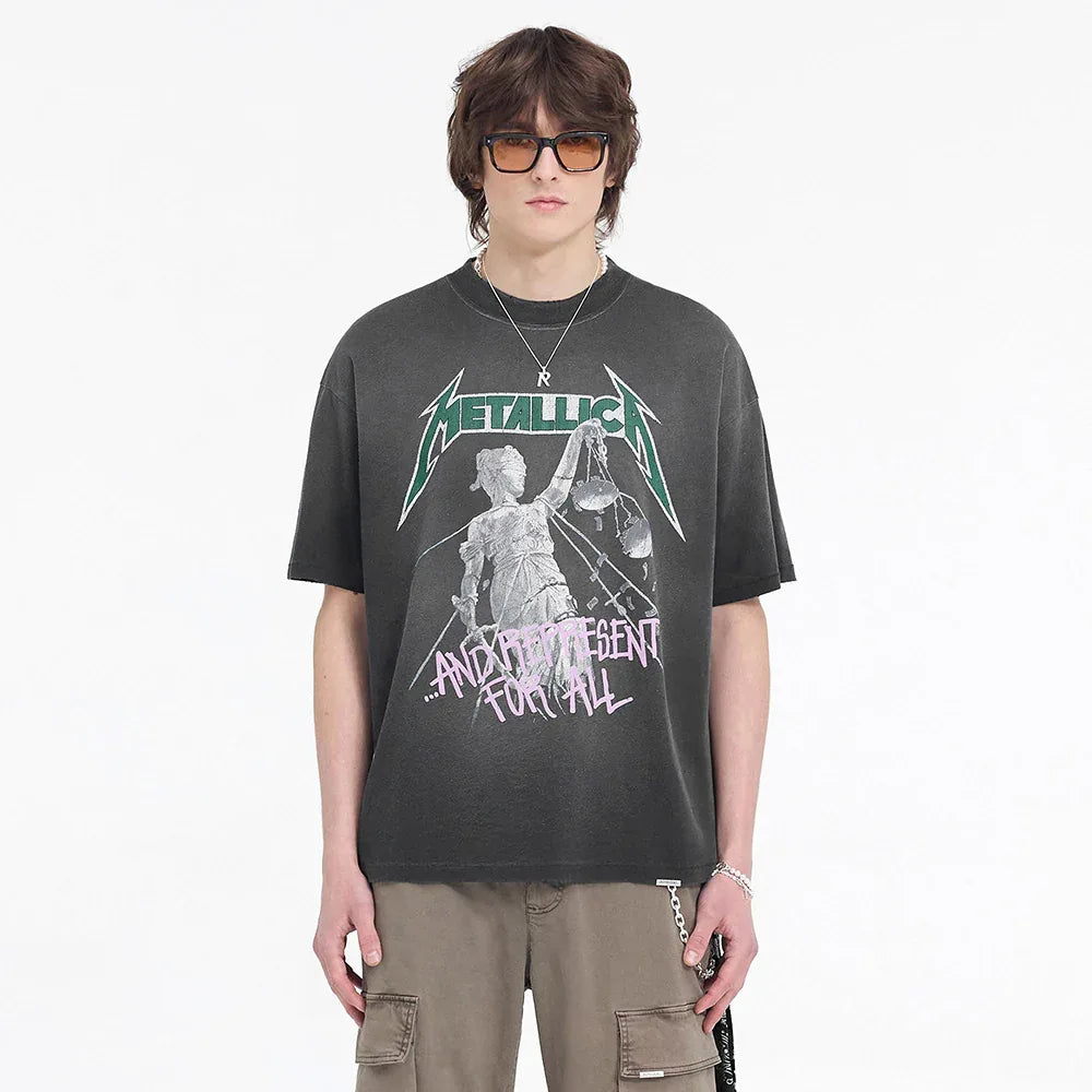 Metallica Justice T-Shirt - REPRESENT - VENTURER