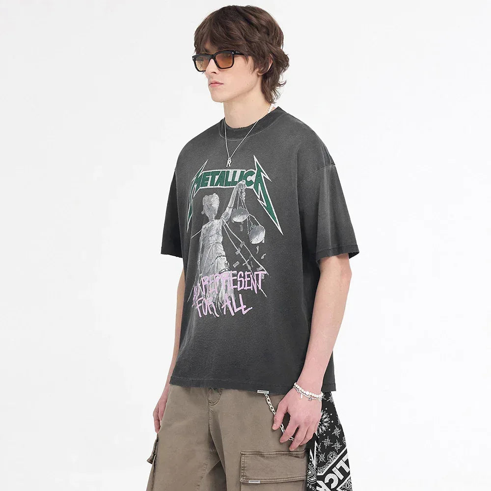 Metallica Justice T-Shirt - REPRESENT - VENTURER
