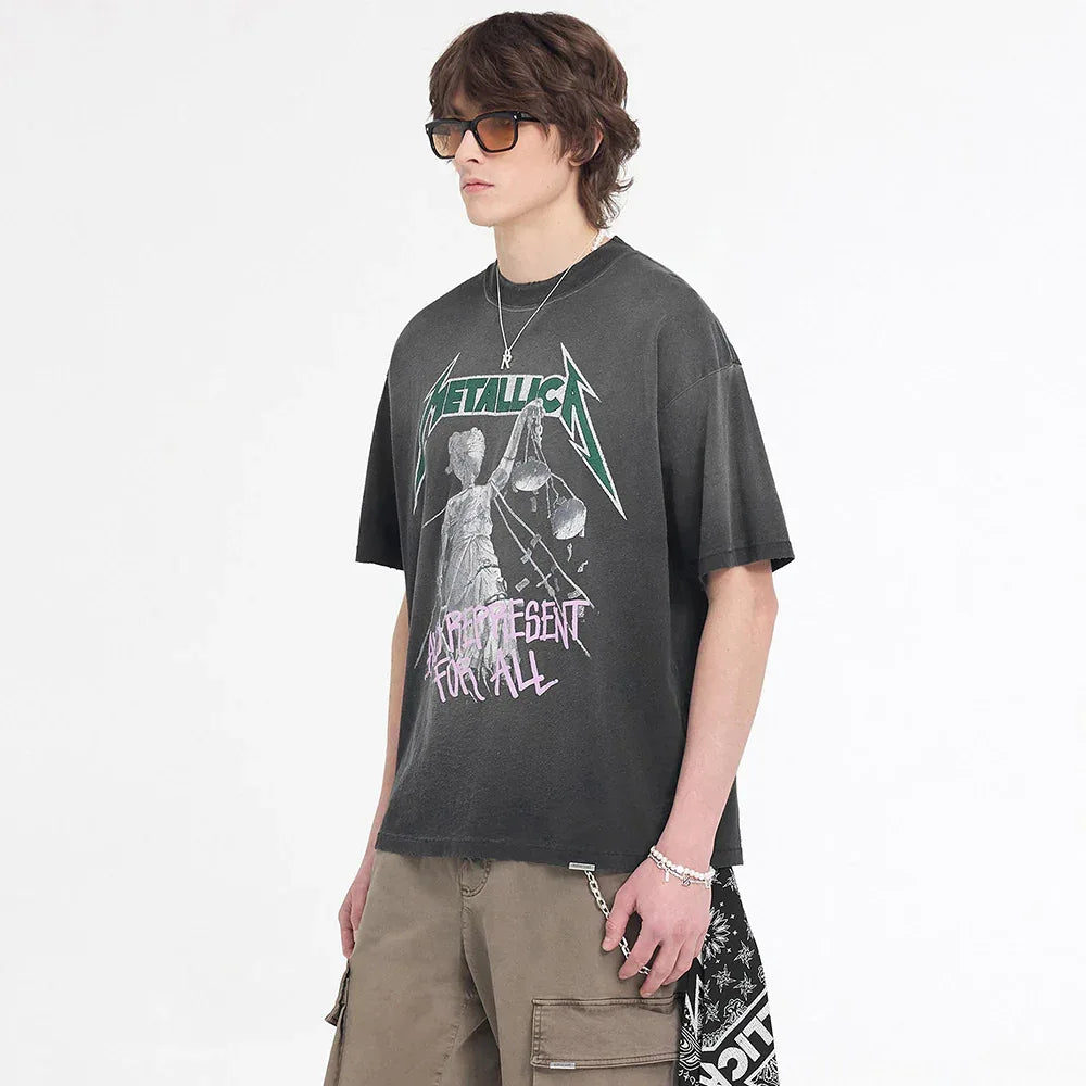 Metallica Justice T-Shirt - REPRESENT - VENTURER