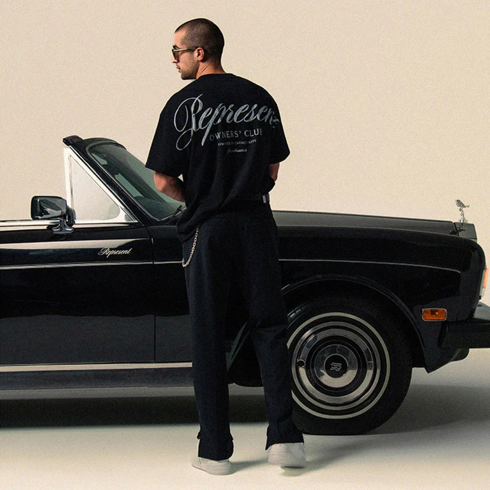 Owners Club Script T-Shirt - REPRESENT - VENTURER